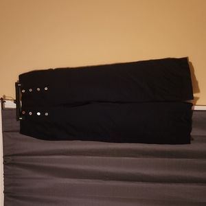 High waisted sailor pants